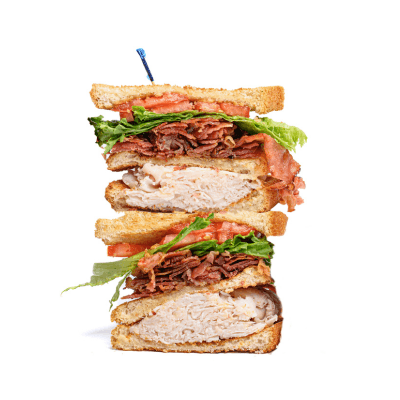 Bacon & Turkey club